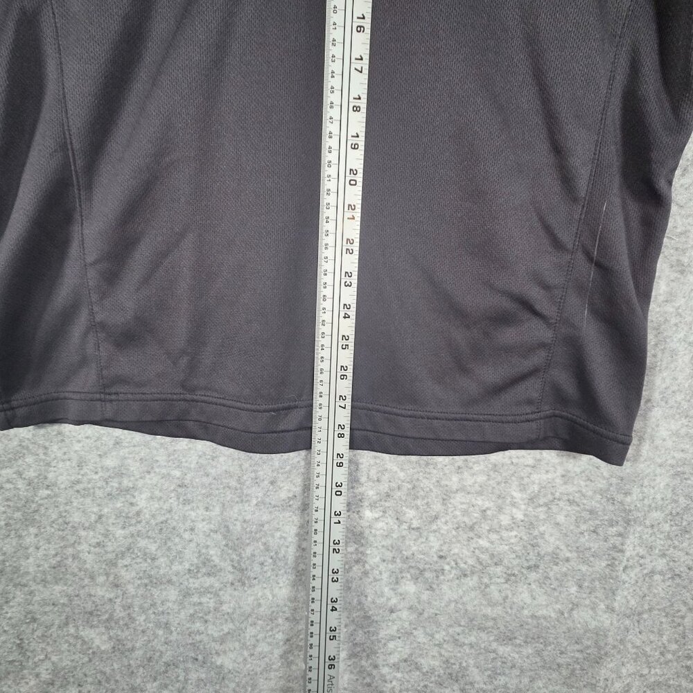 Spyder Men's 1/4 Zip Fleece Lined Long Sleeve Pullover  Black Size L Gorpcore - Picture 4 of 8